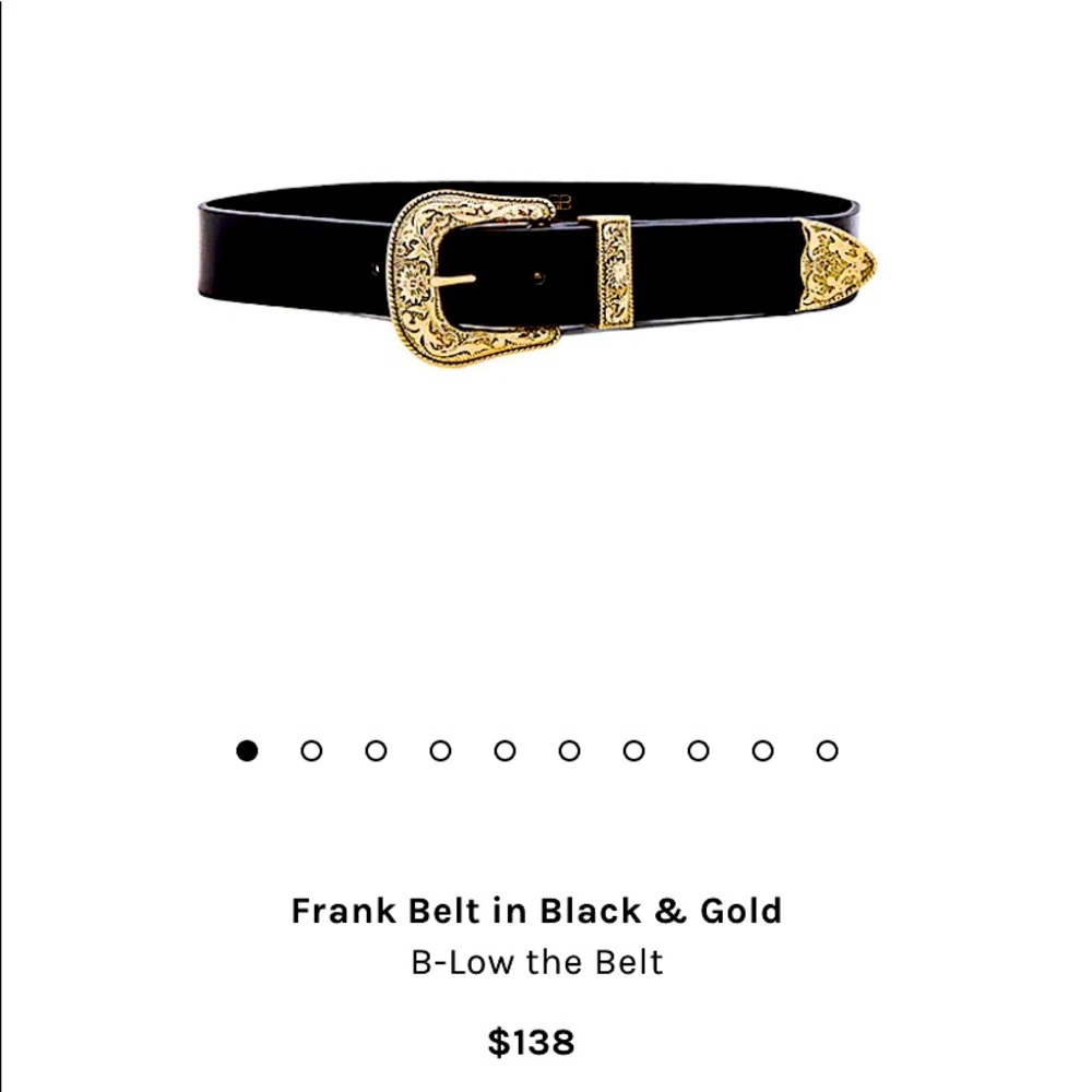 Brand new B-Low leather belt size XS. Ask questions! Will ship next day! Thanks!